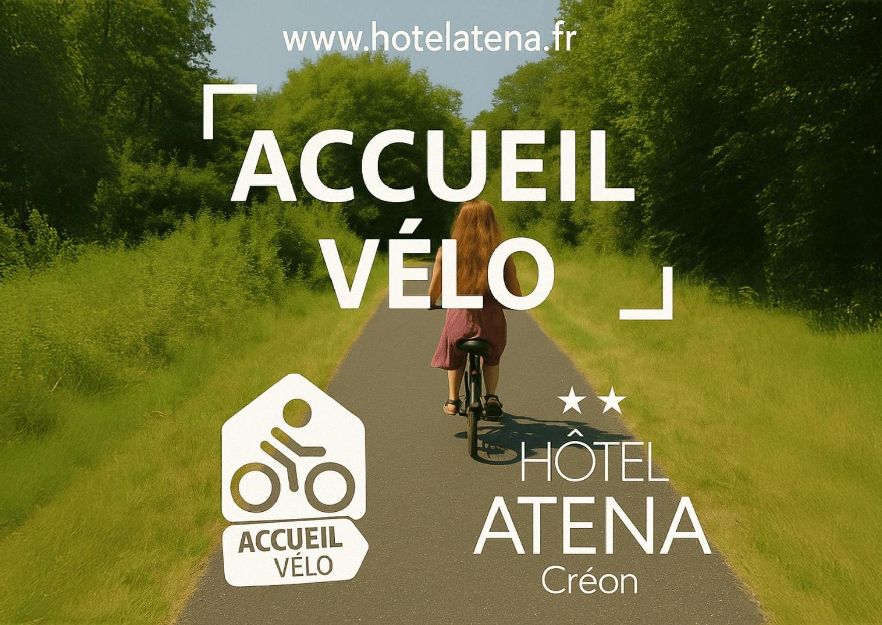 Atena Bordeaux Sud Est Creon - Velo Friendly Exterior foto
